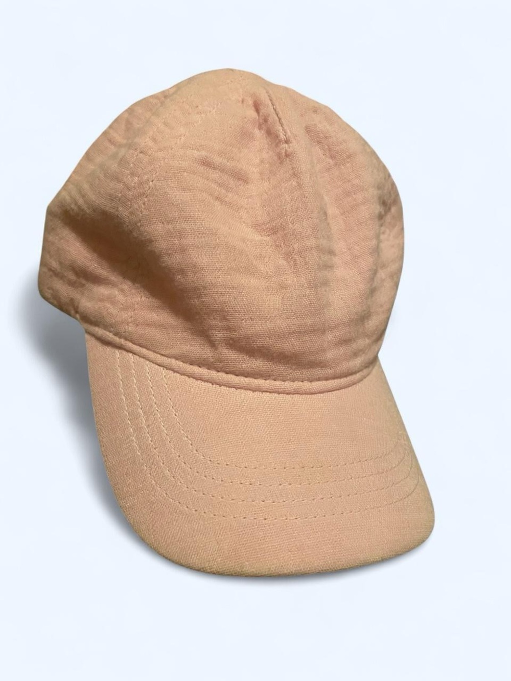 Kids Light Pink H&M Cap With Bow On Back Size 6-12 Months